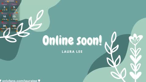 Laura Lee. online show from October 4, 1:25 am