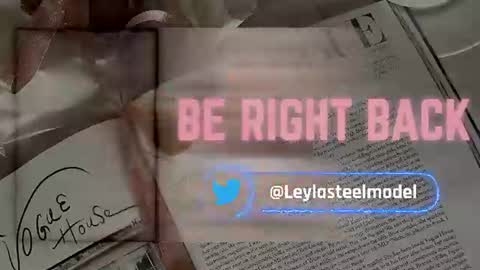 INSTA leylasteel model         online show from July 4, 12:26 am