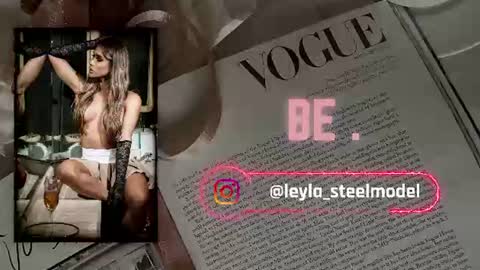 INSTA leylasteel model         online show from June 28, 6:37 pm