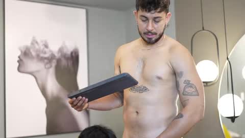 Liam  Luca online show from February 18, 10:47 pm