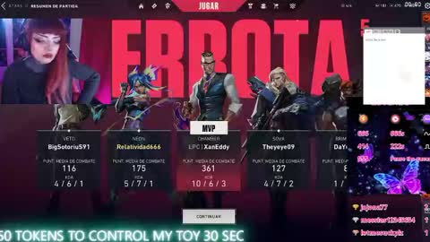 CatalinaANIDEA     online show from October 19, 1:54 am