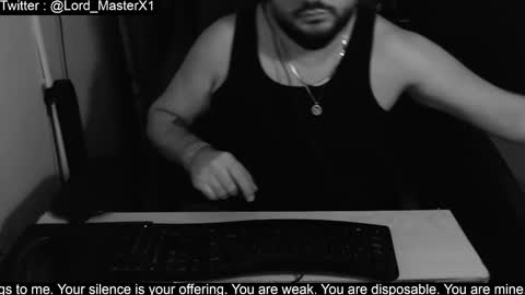 lord_masterx online show from February 8, 8:45 pm