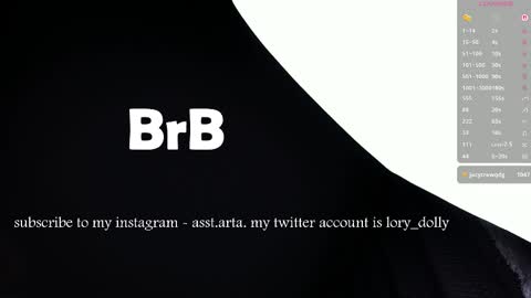 Lorna online show from September 14, 4:59 am