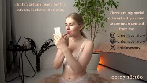 Snapshot of lorrie_love_story chatting on January 4, 2:14 pm Lorrie online show from January 4, 2:14 pm