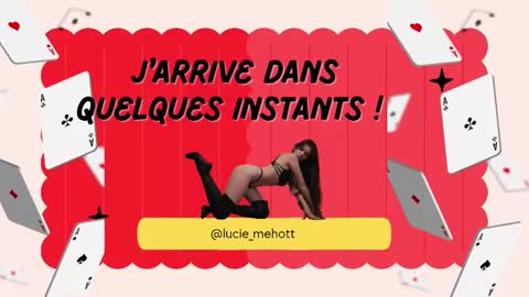 Lucie hot follow me on  online show from February 25, 10:04 am