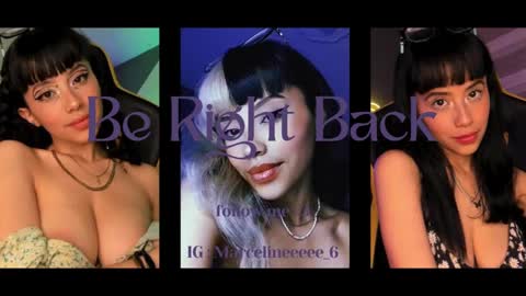 Snapshot of marcelinee__ chatting on February 6, 2:22 am Marce  online show from February 6, 2:22 am