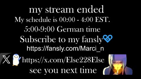 marci_n online show from April 15, 8:06 am