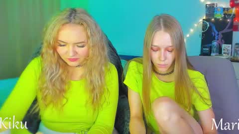 Kiku and Marii - online show from September 22, 4:55 pm