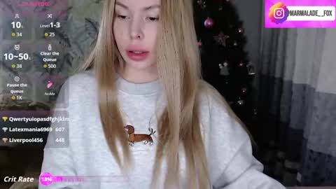 Marmalade Fox online show from January 15, 6:17 pm