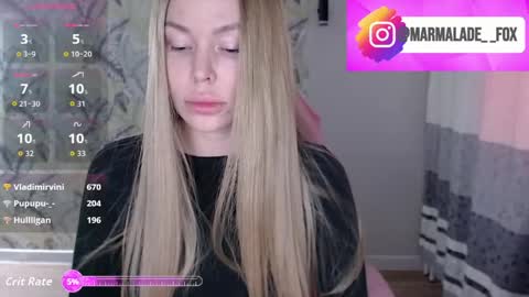 Marmalade Fox online show from April 19, 4:13 am