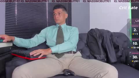 I am Massimo online show from March 27, 1:34 pm