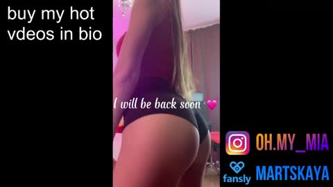 Mia Martskaya online show from June 5, 10:20 am