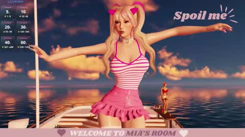 Mia online show from January 19, 12:42 am