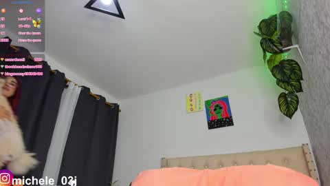 Snapshot of michele_rooss00 chatting on February 14, 6:45 am melannie follow my new page online show from February 14, 6:45 am