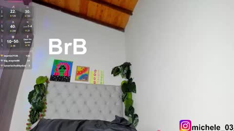 Snapshot of michele_rooss00 chatting on September 19, 1:43 am melannie follow my new page online show from September 19, 1:43 am