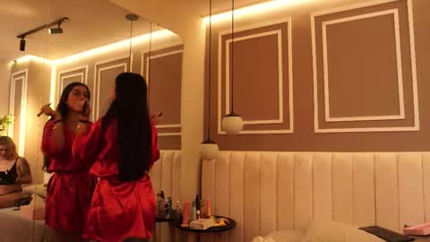 Mila and Nia  online show from October 31, 11:49 pm