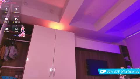 Snapshot of nicolette_tay chatting on October 8, 4:57 pm Nicol  online show from October 8, 4:57 pm