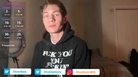 Oliver Beck online show from March 20, 2:49 am