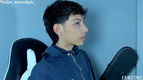Snapshot of philipe_moonlight_ chatting on February 15, 8:33 am Phil.   INDEPENDENT MODEL online show from February 15, 8:33 am