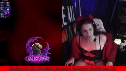 Snapshot of raysuon chatting on November 1, 2:23 am Rae-Suon online show from November 1, 2:23 am