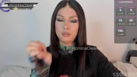 ROMINA OWEN online show from September 13, 2:08 pm