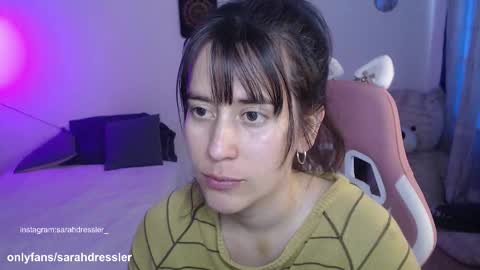 Snapshot of sarahdressler chatting on October 21, 7:50 pm sarahdressler online show from October 21, 7:50 pm