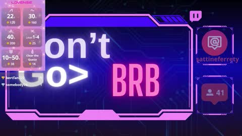   Sattine Ferrety   online show from October 7, 8:05 pm