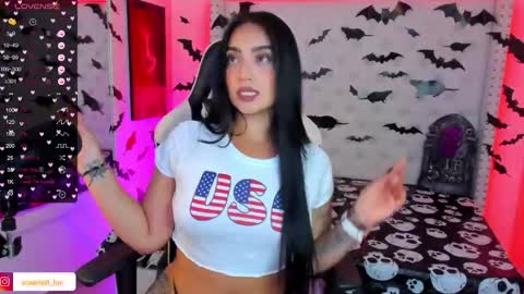 Snapshot of scarlett_luv chatting on October 29, 4:36 am Kim online show from October 29, 4:36 am