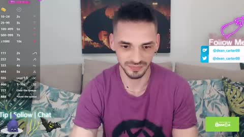 Dean Carter online show from March 23, 11:10 pm