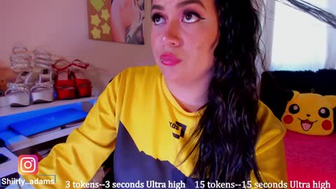 Snapshot of shirly_adamsss chatting on January 13, 2:21 pm Shirley  Freelance Model online show from January 13, 2:21 pm