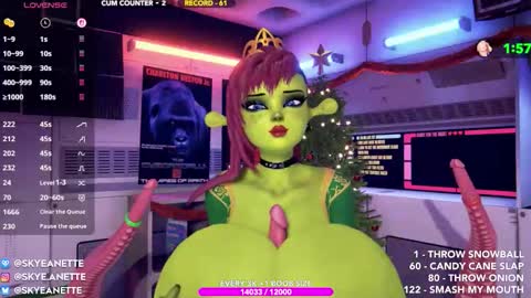 SkyeAnette online show from December 21, 2:40 am