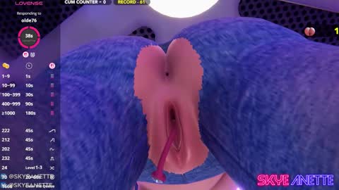 SkyeAnette online show from March 6, 2:21 am