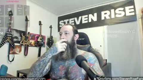 StevenRiseNYC online show from April 6, 11:55 am