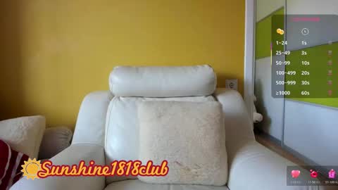 Snapshot of sunshine1818club chatting on October 21, 7:02 am Angela Sunshine1818club online show from October 21, 7:02 am