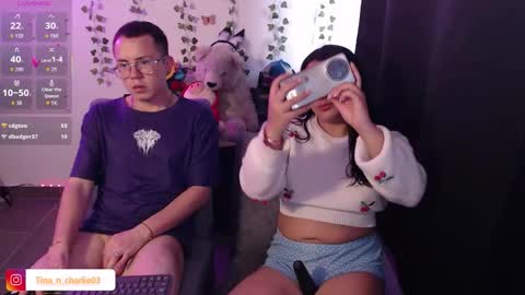 Tina N Charlie online show from March 7, 3:23 pm