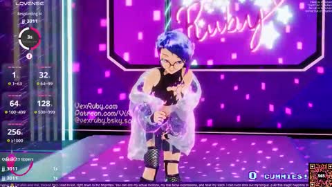 Vex Ruby online show from October 12, 12:14 am