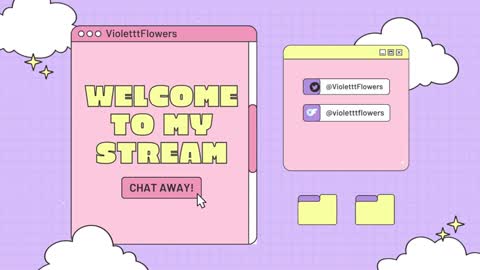 Violet Flowers online show from February 21, 2:03 am