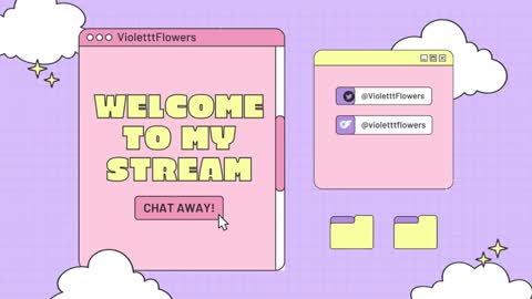 Violet Flowers online show from November 16, 2:24 am