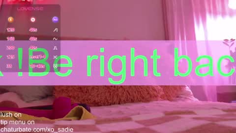 Xo Sadie online show from May 13, 3:05 am