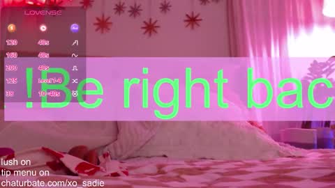 Xo Sadie online show from January 12, 4:52 am