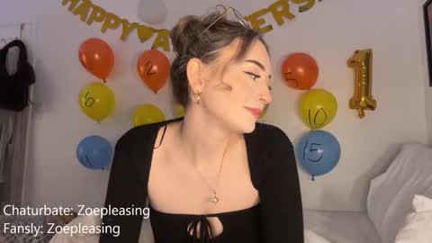 zoepleasing online show from February 26, 1:09 am