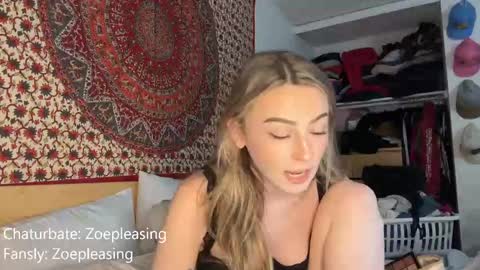 zoepleasing online show from October 16, 2:55 am